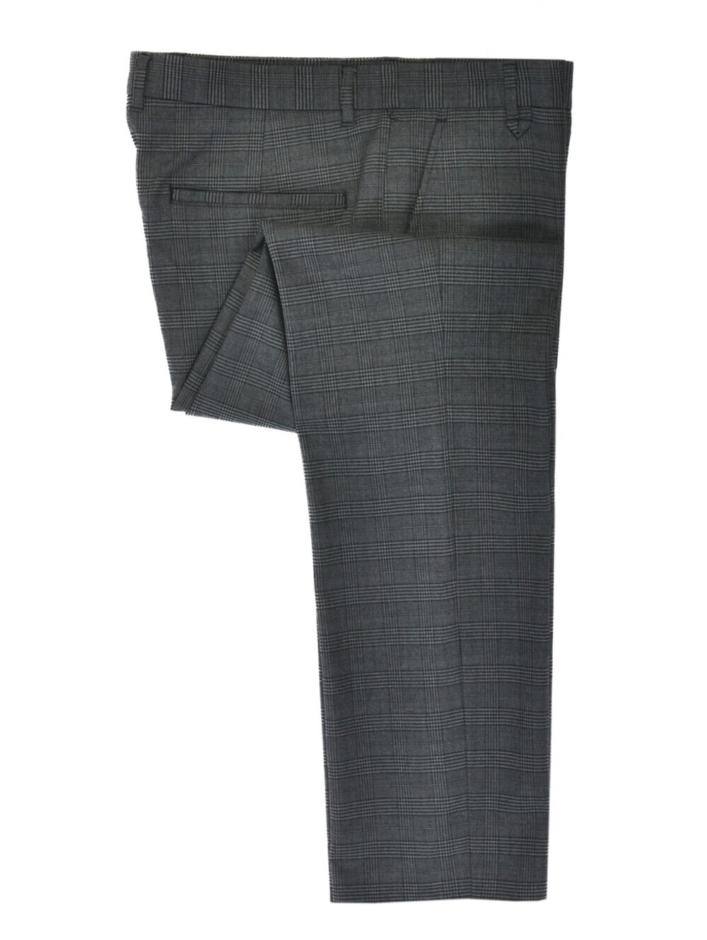 Hugo Boss Grey Check Heldor194 Pants 34 33917